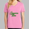 Ladies Core Cotton V Neck Tee Thumbnail