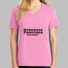 Ladies Core Cotton V Neck Tee Thumbnail