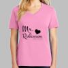 Ladies Core Cotton V Neck Tee Thumbnail