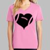 Ladies Core Cotton V Neck Tee Thumbnail