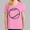 Ladies Core Cotton V Neck Tee Thumbnail