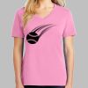 Ladies Core Cotton V Neck Tee Thumbnail