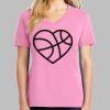 Ladies Core Cotton V Neck Tee Thumbnail