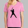 Ladies Core Cotton V Neck Tee Thumbnail
