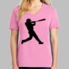 Ladies Core Cotton V Neck Tee Thumbnail