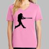 Ladies Core Cotton V Neck Tee Thumbnail