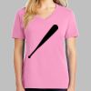 Ladies Core Cotton V Neck Tee Thumbnail