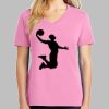 Ladies Core Cotton V Neck Tee Thumbnail