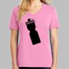 Ladies Core Cotton V Neck Tee Thumbnail