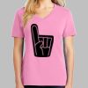 Ladies Core Cotton V Neck Tee Thumbnail