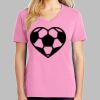 Ladies Core Cotton V Neck Tee Thumbnail