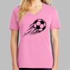 Ladies Core Cotton V Neck Tee Thumbnail