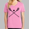 Ladies Core Cotton V Neck Tee Thumbnail