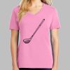 Ladies Core Cotton V Neck Tee Thumbnail