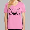 Ladies Core Cotton V Neck Tee Thumbnail
