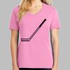 Ladies Core Cotton V Neck Tee Thumbnail