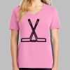 Ladies Core Cotton V Neck Tee Thumbnail