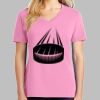 Ladies Core Cotton V Neck Tee Thumbnail