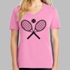 Ladies Core Cotton V Neck Tee Thumbnail
