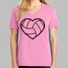 Ladies Core Cotton V Neck Tee Thumbnail