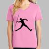 Ladies Core Cotton V Neck Tee Thumbnail