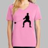 Ladies Core Cotton V Neck Tee Thumbnail
