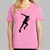 Ladies Core Cotton V Neck Tee Thumbnail