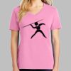 Ladies Core Cotton V Neck Tee Thumbnail