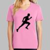Ladies Core Cotton V Neck Tee Thumbnail