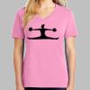 Ladies Core Cotton V Neck Tee Thumbnail