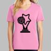 Ladies Core Cotton V Neck Tee Thumbnail