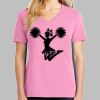 Ladies Core Cotton V Neck Tee Thumbnail