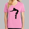 Ladies Core Cotton V Neck Tee Thumbnail