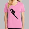 Ladies Core Cotton V Neck Tee Thumbnail