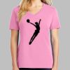 Ladies Core Cotton V Neck Tee Thumbnail