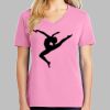 Ladies Core Cotton V Neck Tee Thumbnail