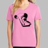 Ladies Core Cotton V Neck Tee Thumbnail