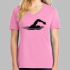 Ladies Core Cotton V Neck Tee Thumbnail