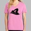 Ladies Core Cotton V Neck Tee Thumbnail