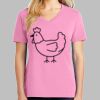Ladies Core Cotton V Neck Tee Thumbnail
