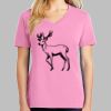 Ladies Core Cotton V Neck Tee Thumbnail