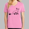 Ladies Core Cotton V Neck Tee Thumbnail