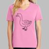 Ladies Core Cotton V Neck Tee Thumbnail