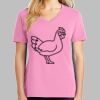 Ladies Core Cotton V Neck Tee Thumbnail