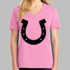 Ladies Core Cotton V Neck Tee Thumbnail
