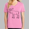 Ladies Core Cotton V Neck Tee Thumbnail