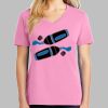 Ladies Core Cotton V Neck Tee Thumbnail