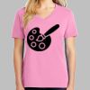Ladies Core Cotton V Neck Tee Thumbnail