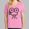 Ladies Core Cotton V Neck Tee Thumbnail