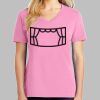 Ladies Core Cotton V Neck Tee Thumbnail